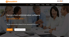 Desktop Screenshot of danceadmin.com