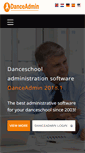 Mobile Screenshot of danceadmin.com